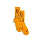 Den Helige Strumpan Socks - Orange