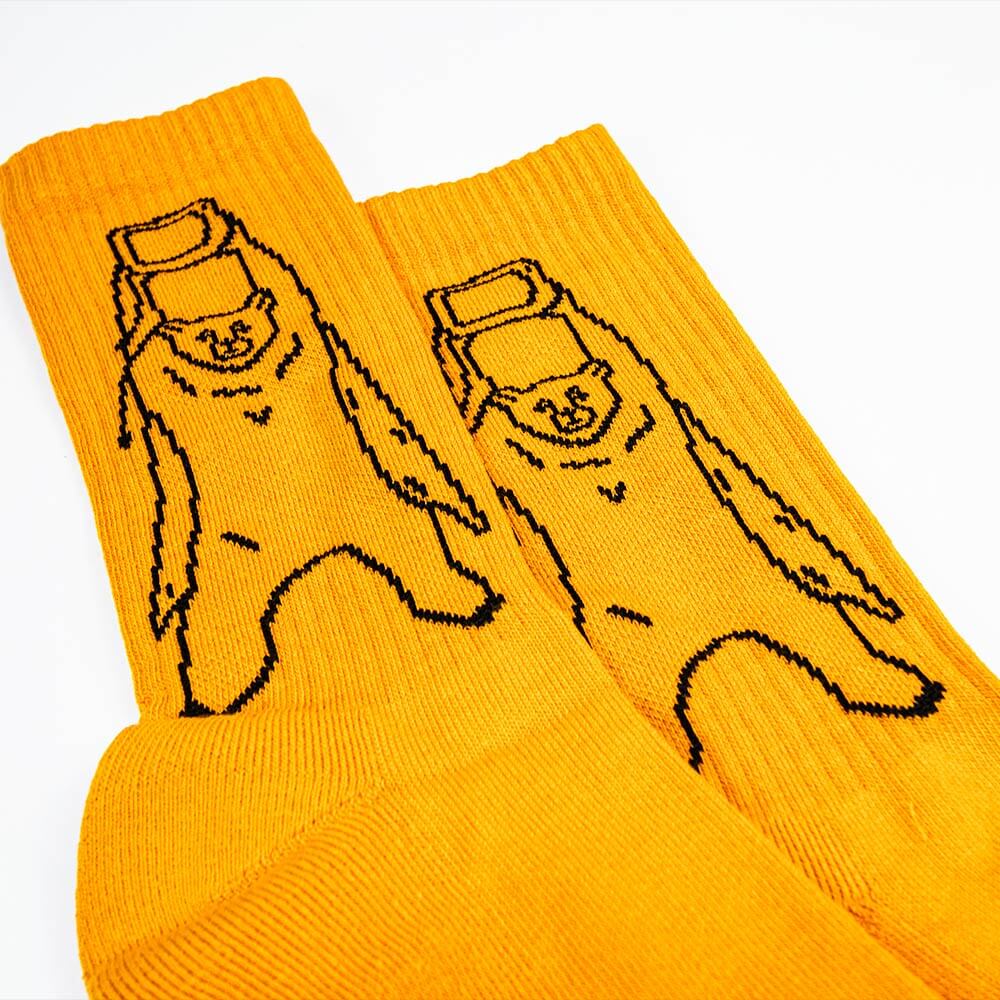 Den Helige Strumpan Socks - Orange