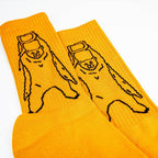 Den Helige Strumpan Socks - Orange