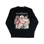 + Kristallfågel + Crewneck - Black
