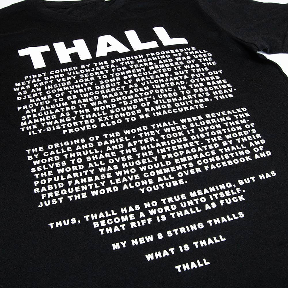 What is THALL? T-Shirt - Black